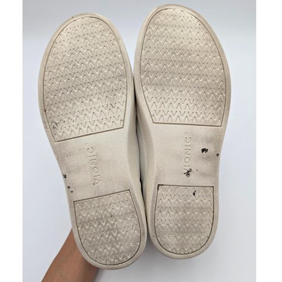Vionic Winny Women's Lace Up Sneaker Shoes Leather White Size US8 EU38.5 - Picture 8 of 12